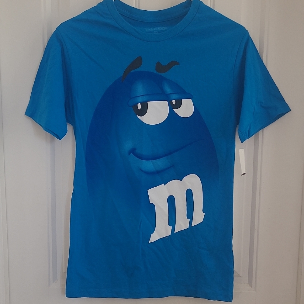 Blue M&M Tee